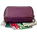 Goson Womens Leather Mini Wallet Credit Cards Cash Coin Holder