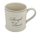 America Retold Ivory Ceramic Message Mug, Laugh Out Loud