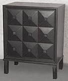 IMAGE OF Modular CD Cabinet -225 CDs - Nine Drawer Black Wood (Black) (30