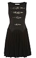 Lace and Jersey Dress