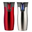 Red & Silver Contigo AUTOSEAL Stainless Steel Mugs Combo