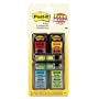 Post-it� Flags, 1 Inch, Ideal For Marking and Flagging Paper Documents, White, 50 per Dispenser, Two Dispensers per Pack