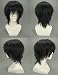 One Piece Monkey D. Luffy Short Black Cosplay Wig