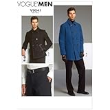 Vogue Patterns V9041 Men's Jacket and Pants Sewing Template, Size MUU (34-36-38-40)