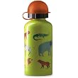 Crocodile Creek Jungle Animals Stainless Steel 13.5 Oz Water Bottle