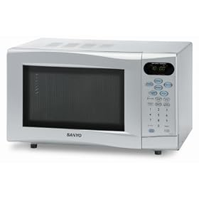 Sanyo EM-S3577S Silver Family Size Touch Control Solo Oven
