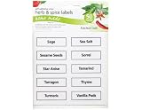 from Kitchen Craft Kitchen Craft Vinyl Spice Labels, Pack of 50 (Model KCSPICEVINYL)