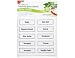 Kitchen Craft Vinyl Spice Labels, Pack of 50