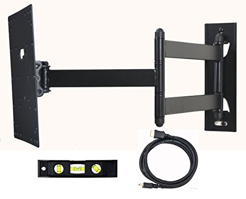 VideoSecu Swivel TV Wall Mount for Sceptre X322WV-HDR X322UV-HDR X322PV-HDR E325BV-HDU E325BV-HDC E325BD-HDC E325BD-HD E325UD-HDR E325LD-HDR E325WD-HDR E320BV-FHDD E325BV-FMD E325PD-HDR ML531B BLK
