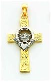 14k AA Diamond kid pendant