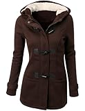 SJSP Womens Wool Blended Classic Pea Coat Jacket