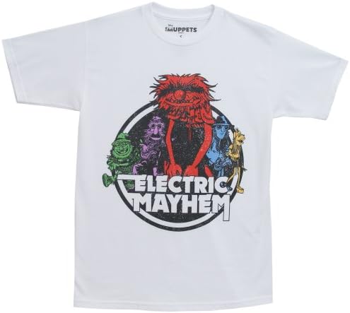 The Muppets Electric Mayhem TV Show Vintage Mighty Fine Adult T-Shirt Tee