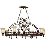 Hamilton Six Light Pot Rack Chandelier
