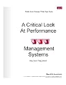 A Critical Look At Performance Management Systems - Why Don't They Work?