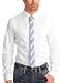 GUESS Blue Metal Stripe Tie, BLUE