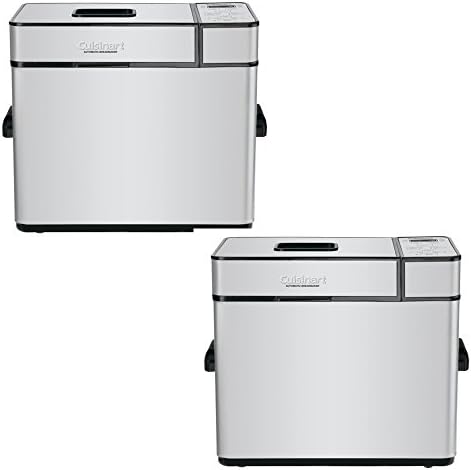 CuisinartÂ Stainless Steel Countertop Bread Maker - Model: CBK-100 - 2 Pack Gift Bundle