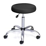 BLACK CARESSOFT MEDICAL STOOL