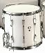 CB 3662T 12" x 14" White Tenor Marching Snare Drum