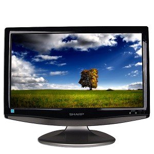 Sharp LC 19SB14U - 19 LCD TV - widescreen - 720p - HDTV - black