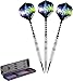 Elkadart Ultra Sonic 80% Tungsten Steel Tip Darts with Storage/Travel Case, 21 Grams