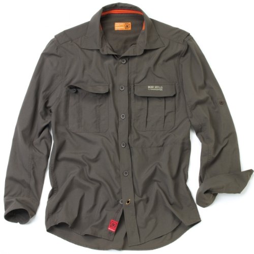 Craghoppers Herren Langarmshirt Bear Adventure, Dark Khaki, S Preisvergleich