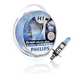 Philips 12258BVUSM Blue Vision ultra H1 Scheinwerferlampe, 2er Kit