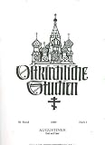Magazine - Ostkirchliche Studien [Jahresabo]