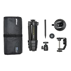 Cullmann Flexx Touring Zubeh�r Set 6-teilig (u.a. Erdspie�, Stativ, Kugelkopf, Tasche) f�r Outdoor/Makro-Fotographie
