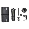 Cullmann Flexx Touring Zubeh�r Set 6-teilig (u.a. Erdspie�, Stativ, Kugelkopf, Tasche) f�r Outdoor/Makro-Fotographie