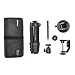 Cullmann Flexx Touring Zubeh�r Set 6-teilig (u.a. Erdspie�, Stativ, Kugelkopf, Tasche) f�r Outdoor/Makro-Fotographie