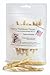 Chicken Wrapped Rawhide Chews Natural Dog Treats by Lucky Premium Treats for Small Dogs, Made in USA Only, 10 Chews
