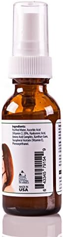 Creation Springs 20 percent Vitamin C Skin Serum -Vitamin E-Hyaluronic Acid. The Best Anti Aging, Anti Wrinkle, Anti Puffiness, Antioxidant Serum, Period- Leaves Your Skin Soft and Beautiful With A Radiant, Youthful Glow That You Have Not Seen In Years