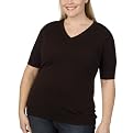 Merona&reg; Plus V-Neck Sweater - Brown