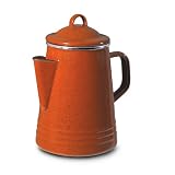 Paula Deen 8 Cup Stovetop Percolator, Orange