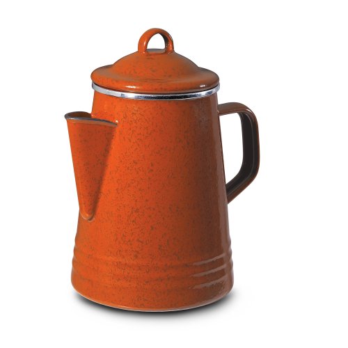 Paula Deen 8-Cup Stovetop Percolator, Orange