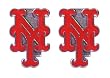 New York Mets Post Stud Logo Earring Set Mlb Charm