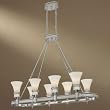 Minka Federal Restoration Chrome 8Lt Island 4284-77