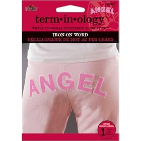 TERMINOLOGY IRON-ON WORDS-ANGEL