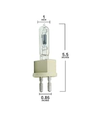 Lighting: SYLVANIA 54664 - EGT - Stage and Studio - T7 - 1000 Watt Light Bulbs - 120 Volts - G22 Base - 3200K - SYLVANIA