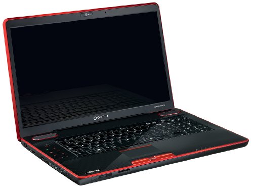 Toshiba Qosmio X500-10V 46,7 cm (18,4 Zoll) Notebook (Intel Core 2 Duo 7200M 2,1 GHz, 8GB RAM, 320GB HDD, nVidia GTS 250M , Blu-ray, Win 7)