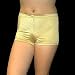 Sporting Goods : Danskin Girl's Metallic Boycut Shorts