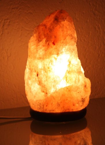 Salzkristall Leuchte, Kristall Lampe, 1,5-3,25kg Salzstein