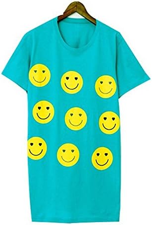 Smiles and Smiles Long Top in Blue