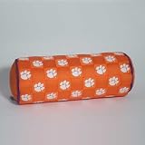 Clemson Tigers Team Colored Multi-Logo Bolster Pillow