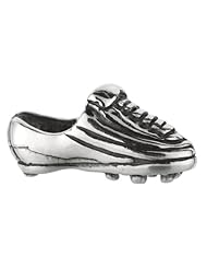 925 Sterling Silver Soccer Cleat Bead, For Chamilia, Pandora, Biagi, Personality, Reflections And More Charm Bracelets