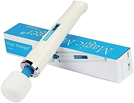 30 Speed Ultimate Magic Wand Massager (Hitachi Motor) + 4 White and Blue Attachments