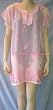 Cover Up-Pink Sheer with Burnout
