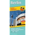 Berlin Innenstadtplan: Radtouren entlang ausgew�hlter Sehensw�rdigkeiten & Stra�enverzeichnis sowie S- und U-Bahnnetz, wetterfest, rei�fest, abwischbar, GPS-genau. 1:16000