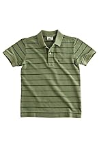 Boy's Vintage Washed Stripe Pique Polo