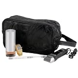 Leather Make up Shaving Kit Traveling Bag Medicine Bag